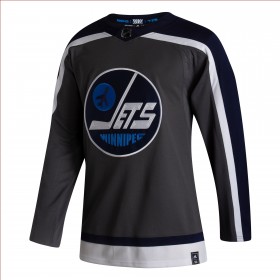 Winnipeg Jets Hockeydrakt Blank 2020-2021 Reverse Retro Authentic - Herre